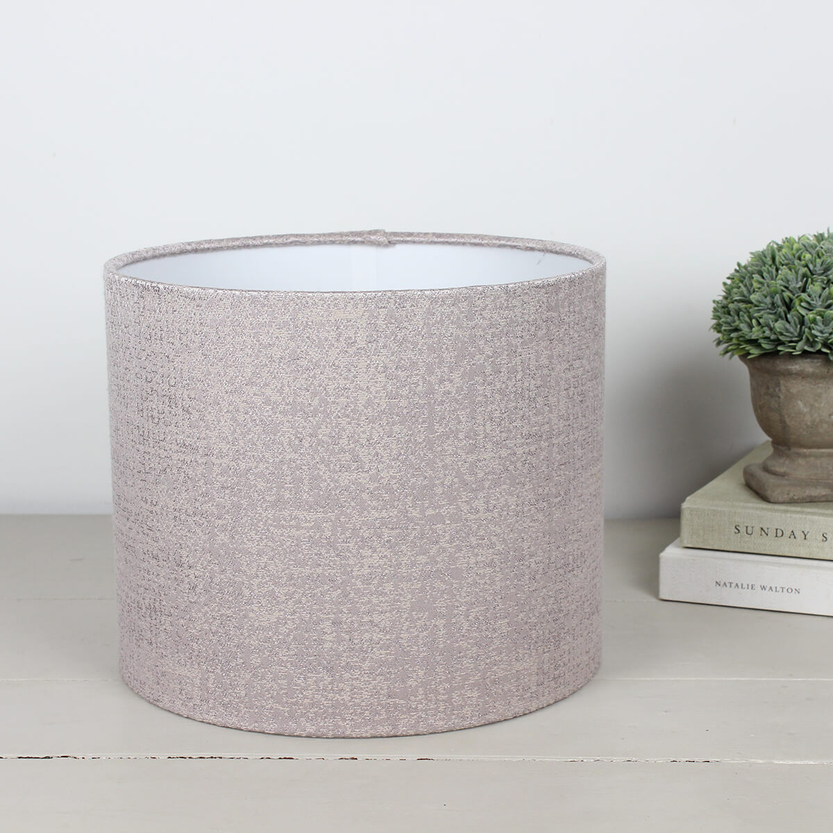 Glimmer Blush Lampshade