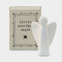 Thumbnail for East Of India Porcelain Matchbox Guardian Angel
