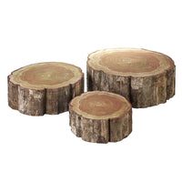 Thumbnail for Log Style Risers Set Of 3