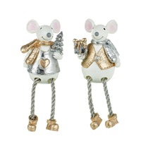 Thumbnail for Polyresin Mice With Long Legs Ornament