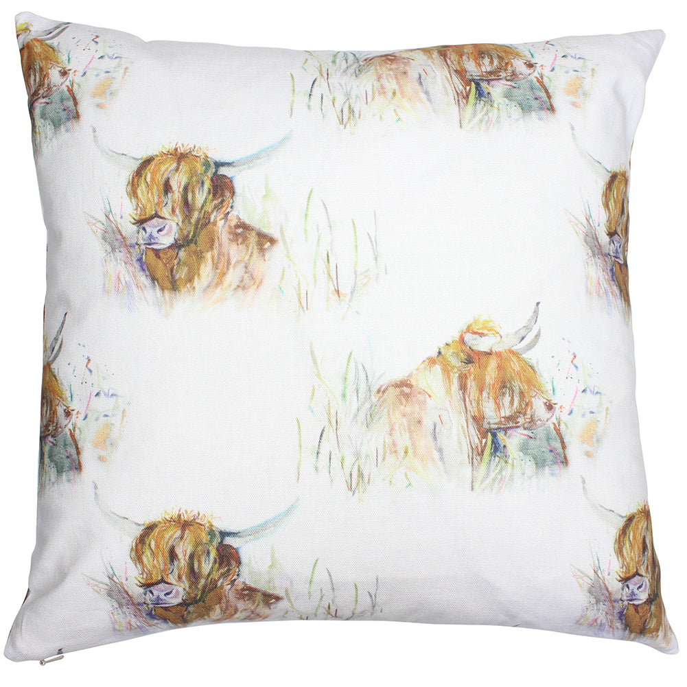 Highland Cow Cushion