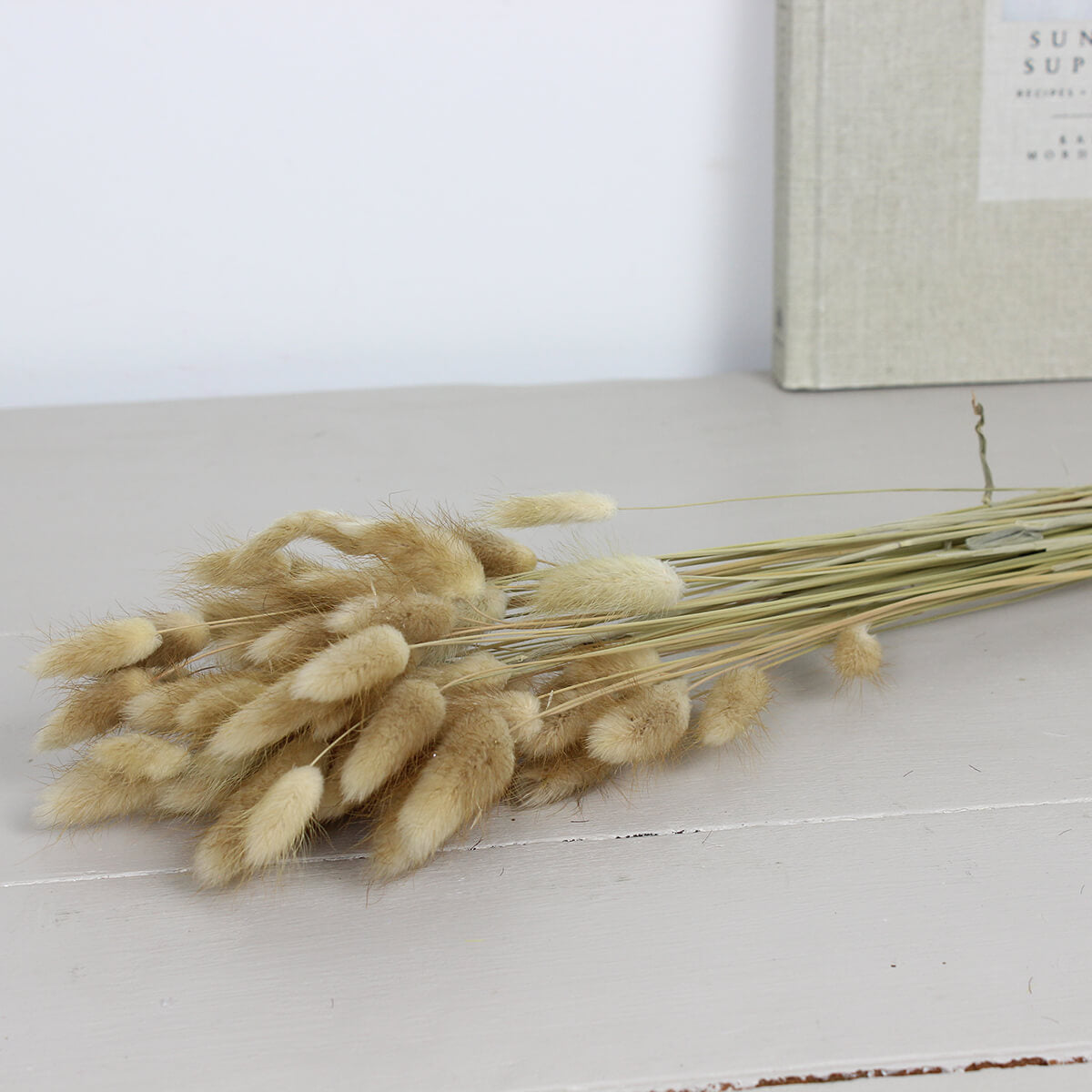 Dried Grey Bunny Tail Bunch