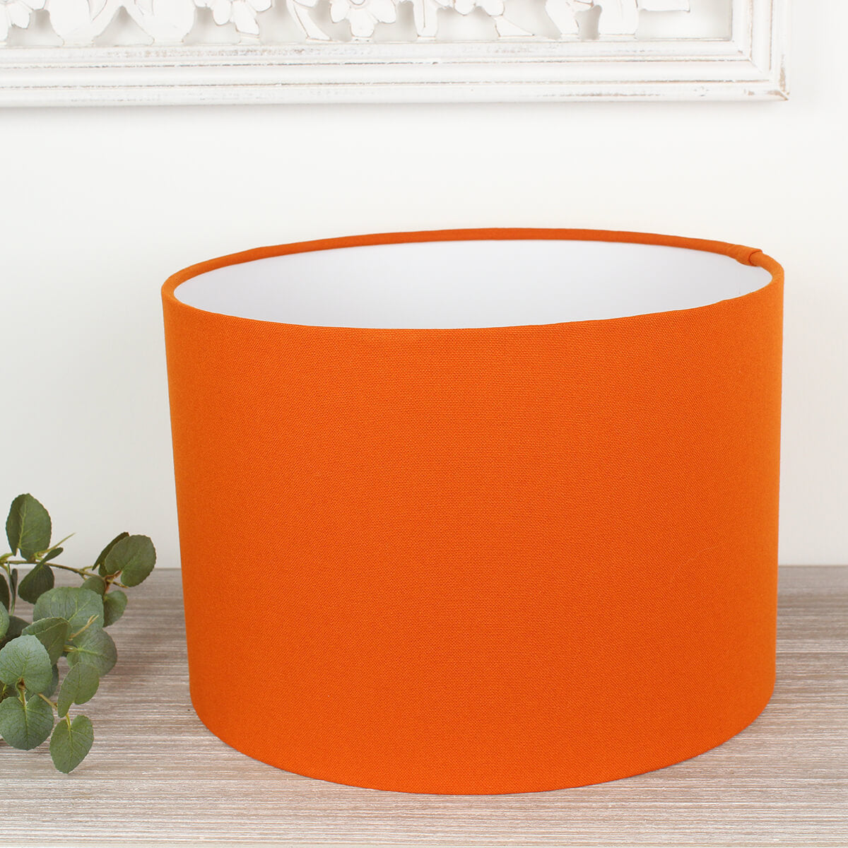 Alora Spice Orange Drum Lampshade