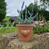 Thumbnail for Mini Terracotta Heart Planter