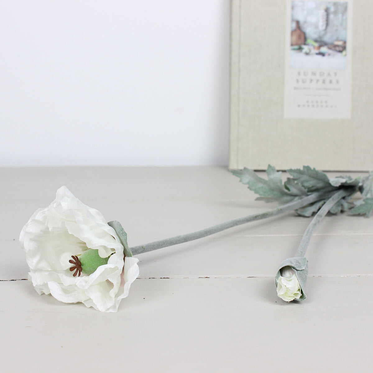 Heirloom Pepperbox Poppy Stem