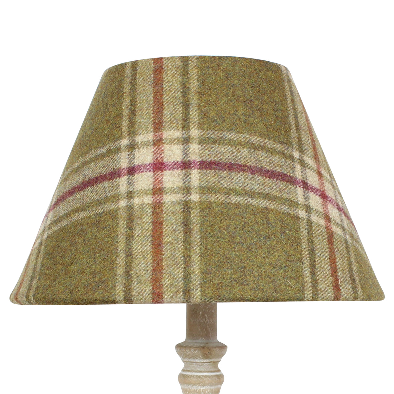 Moonstone Arncliffe Wool Checked Coolie Lampshade