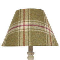 Thumbnail for Moonstone Arncliffe Wool Checked Coolie Lampshade