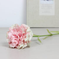 Thumbnail for Faux Pale Pink Carnation Stem
