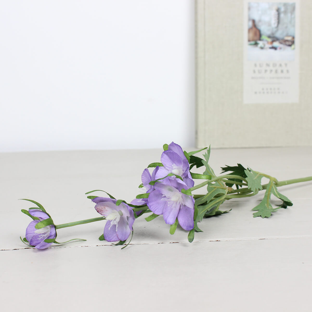 Lilac Wildflower Stem