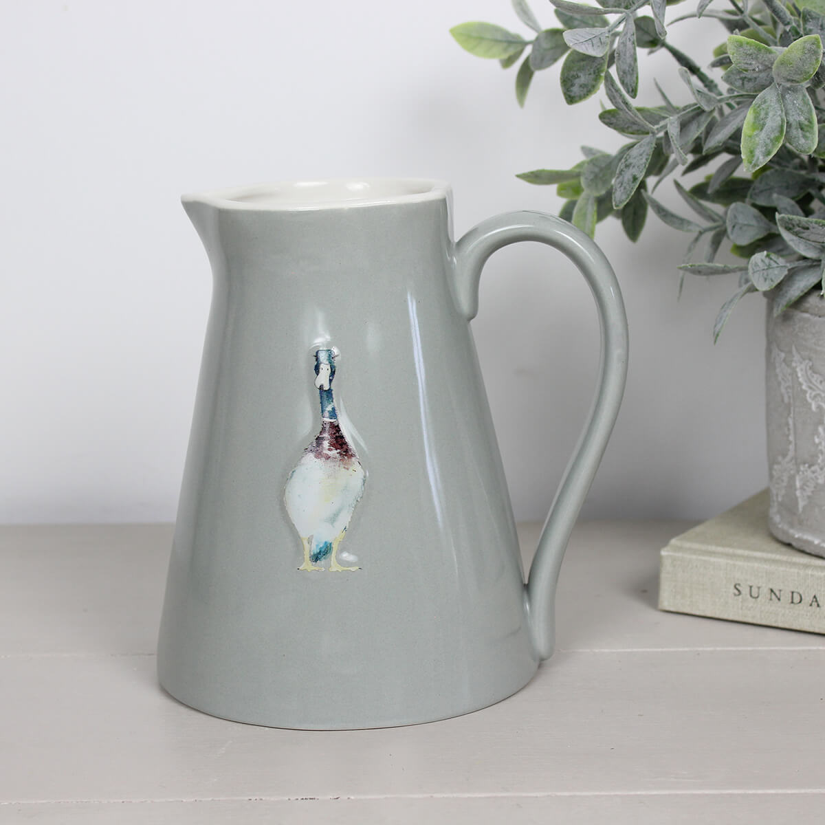 Embossed Duck Jug