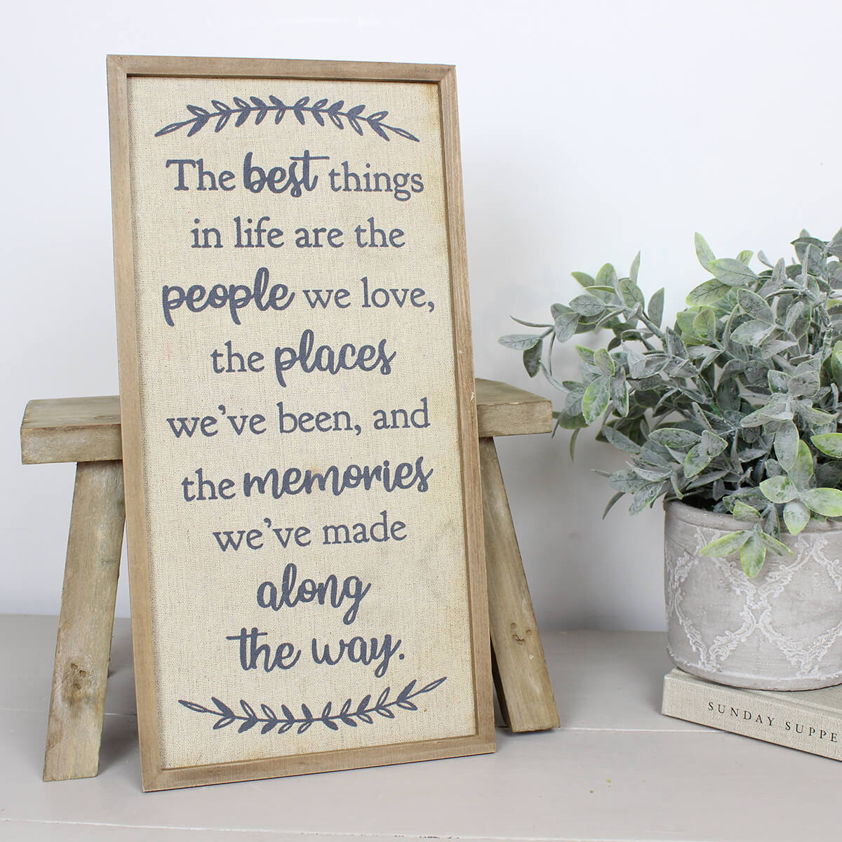 Framed Canvas Signs