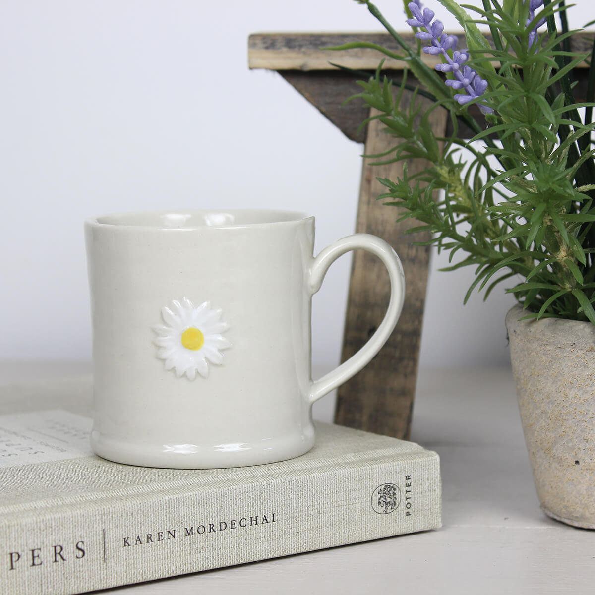 Ceramic Daisy Mini Mug
