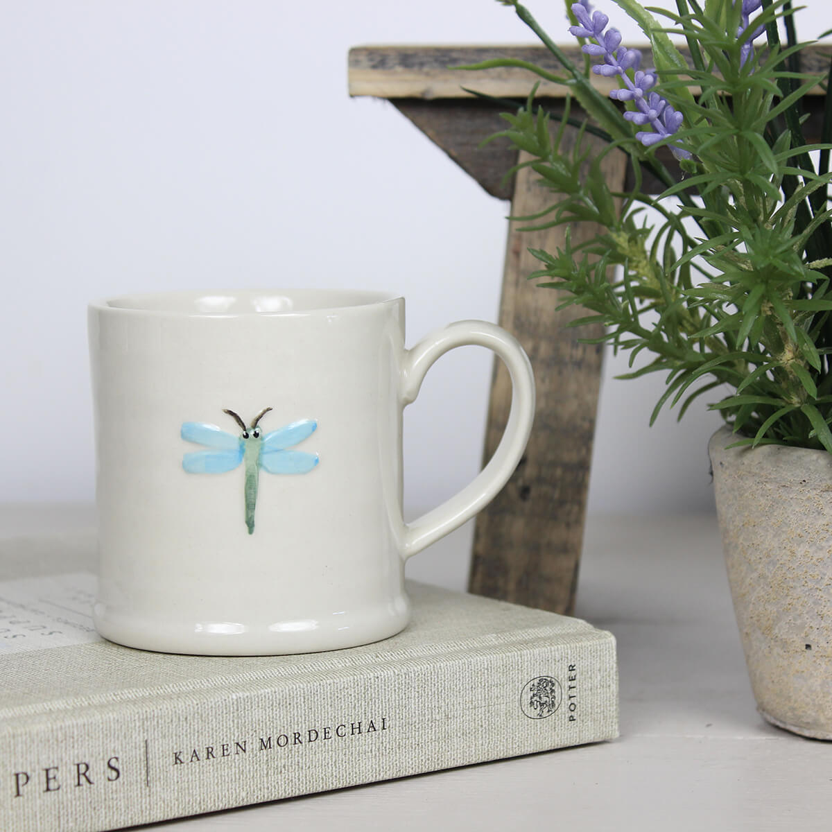 Dragonfly Ceramic Mug