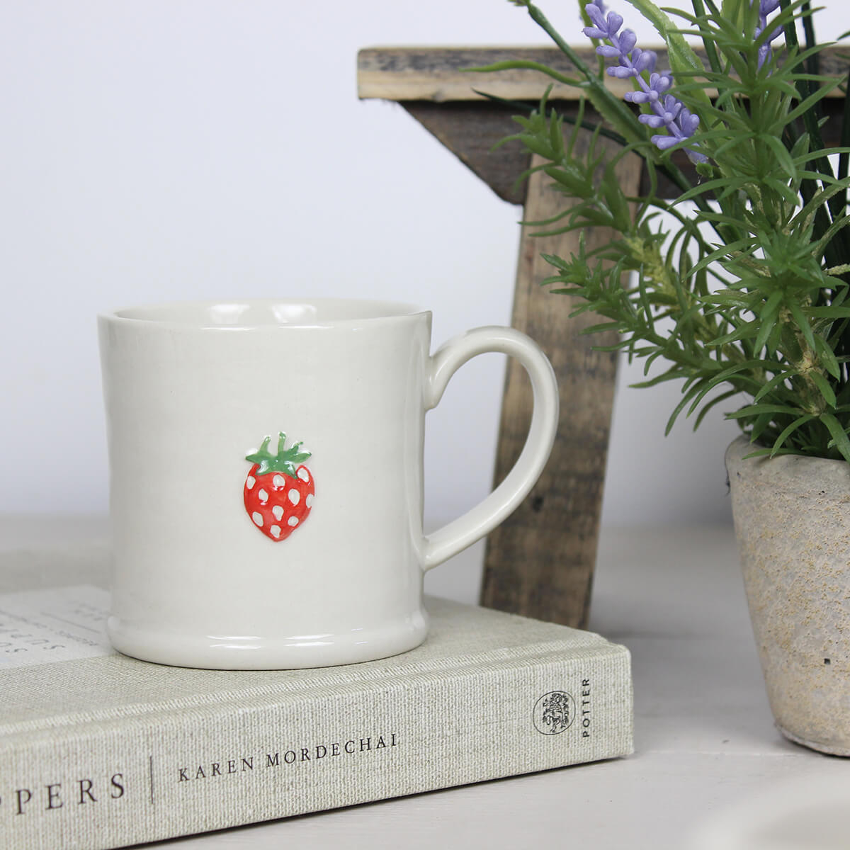 Ceramic Strawberry Mini Mug