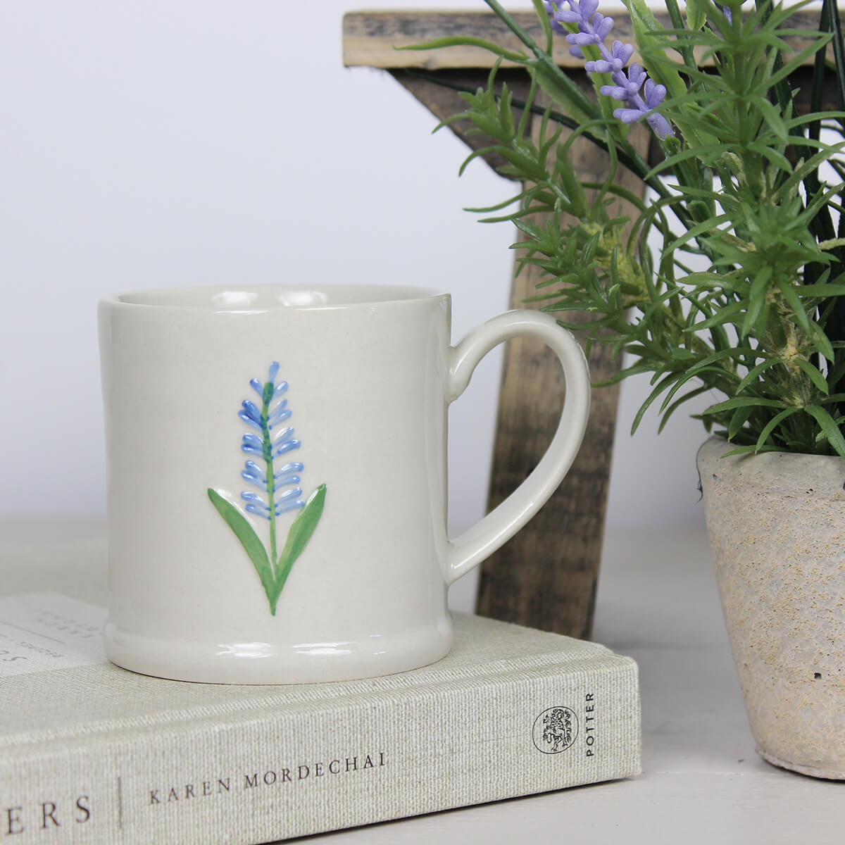 Ceramic Lavender Mug