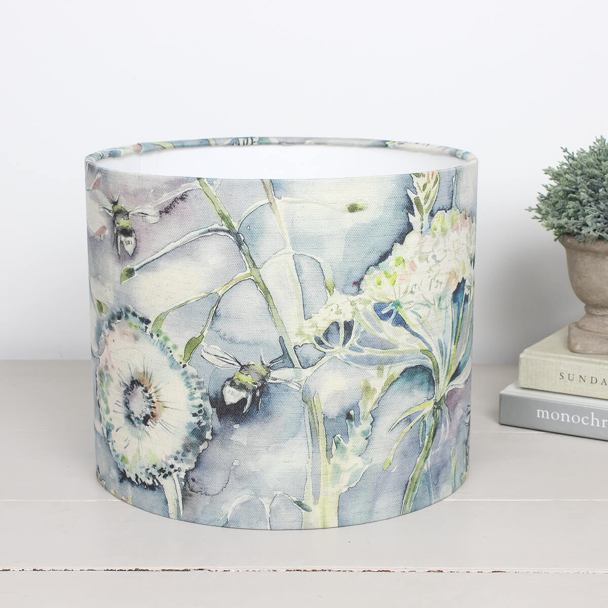 Voyage Maison Langdale Teal Floral Bee Lampshade