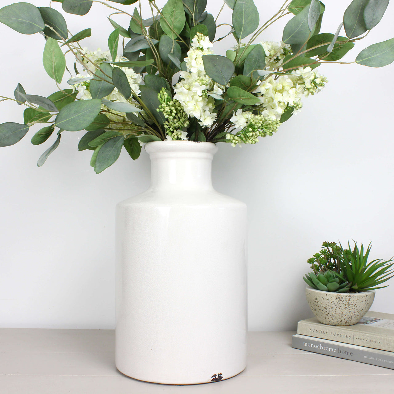 Emelia Distressed Bottle Vase