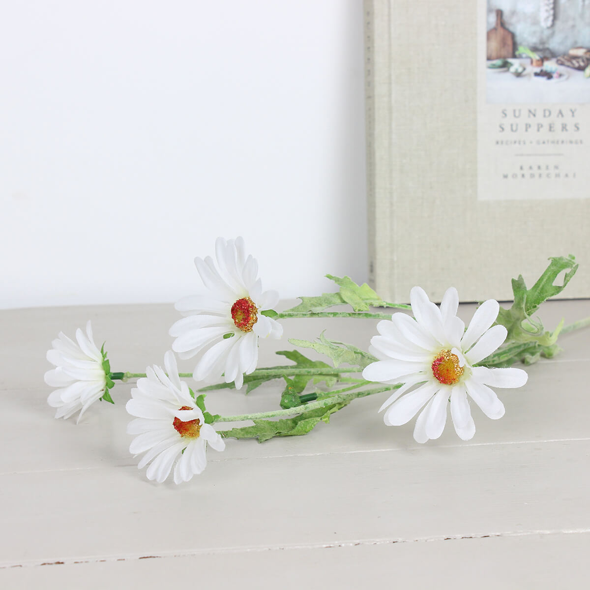 White Daisy Spray
