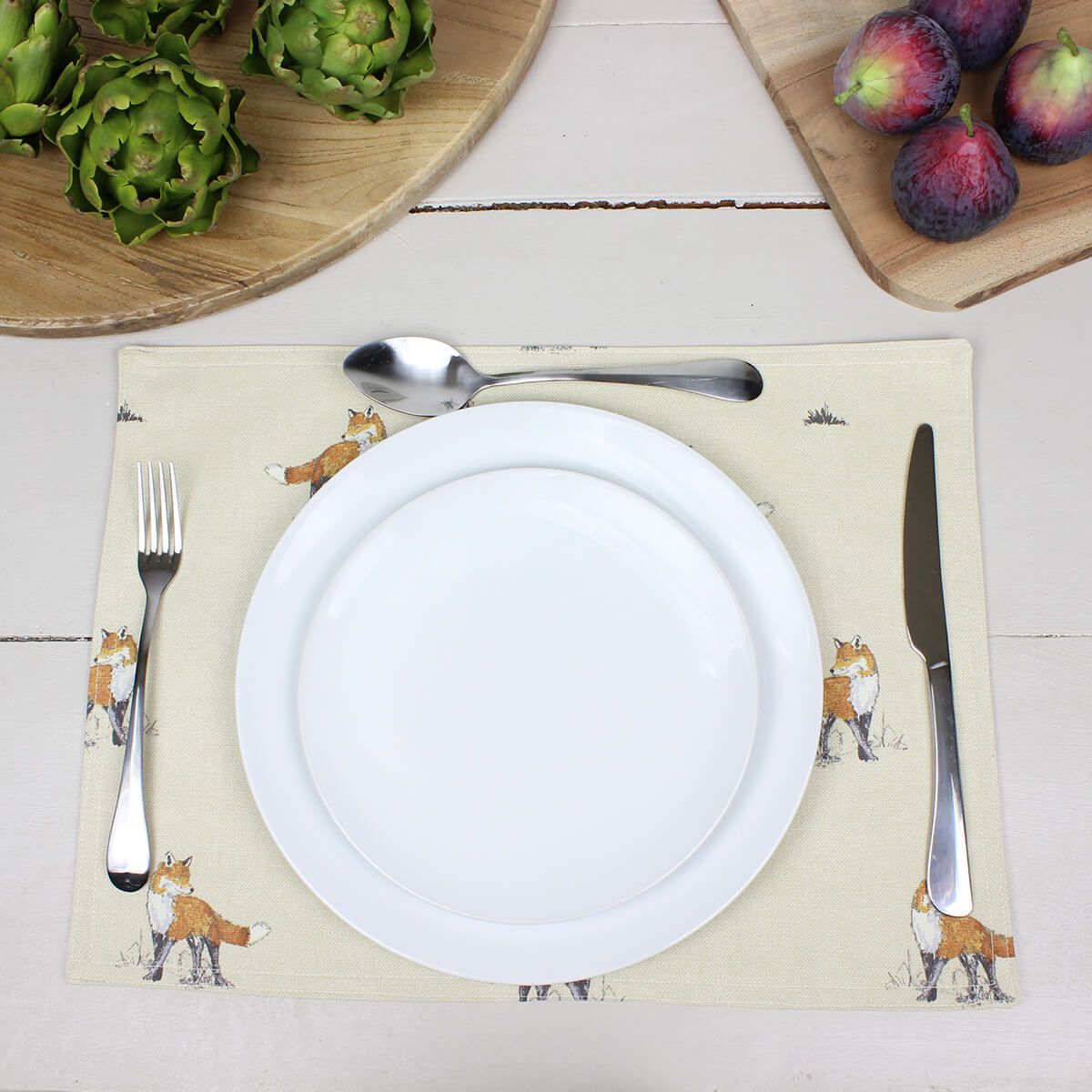 Vixen Fox Fabric Placemat