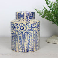 Thumbnail for Blue & White Lisbon Ginger Jar