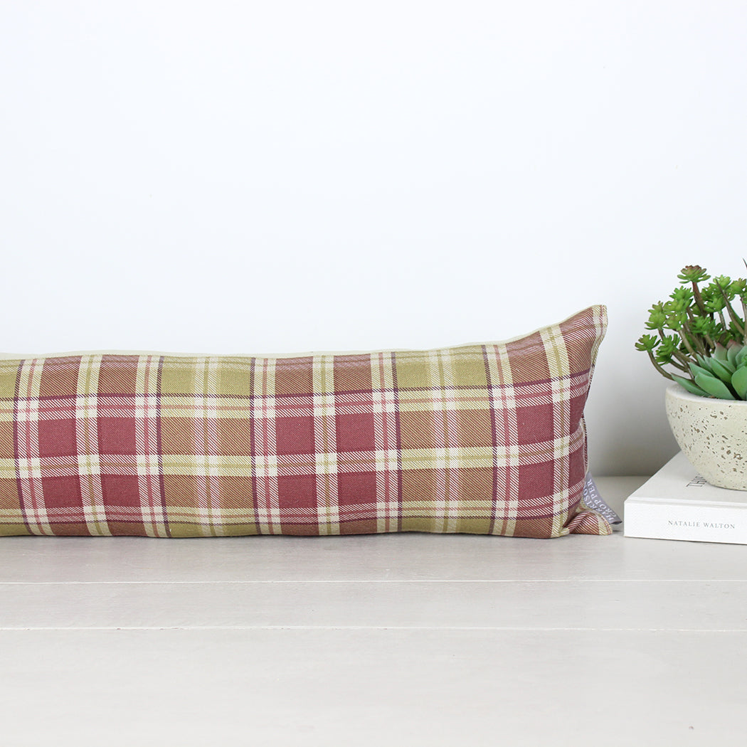 Heather Highland Check Tartan Draught Excluder