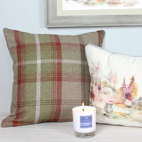 Thumbnail for Rust Balmoral Checked Cushion