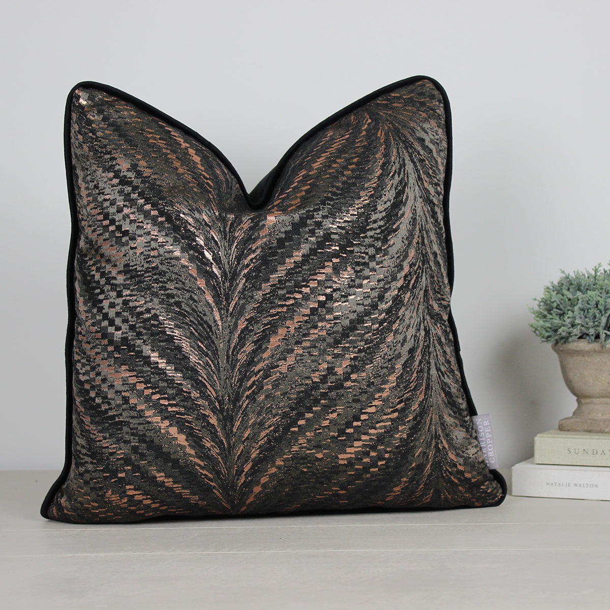 Luxor Bronze Cushion