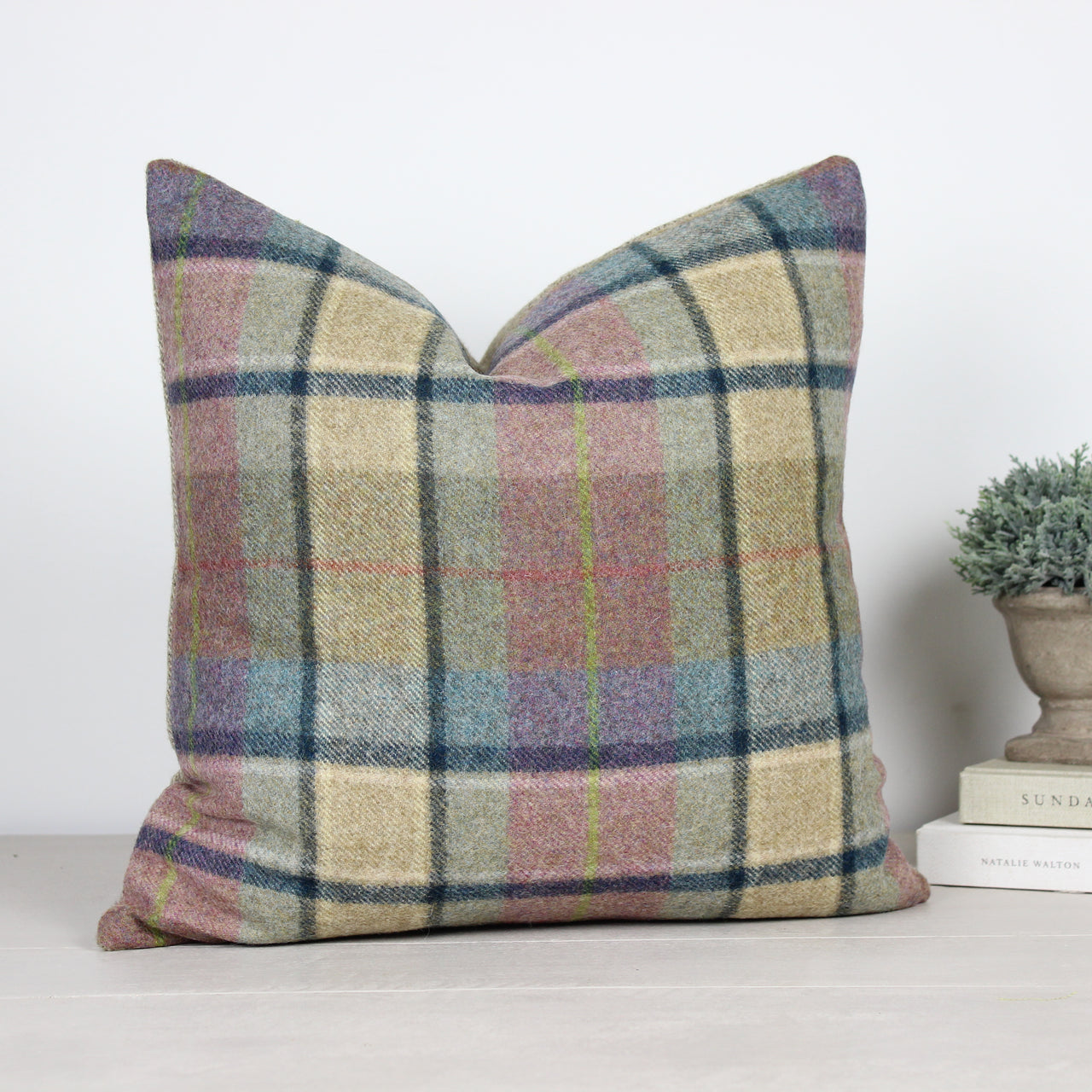 Gargrave Heather Tweed Wool Cushion