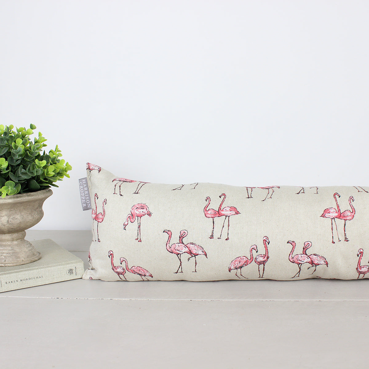 Pink Flamingo Draught Excluder