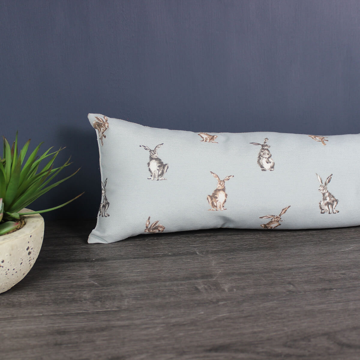 Grey Shabby Hare Draught Excluder