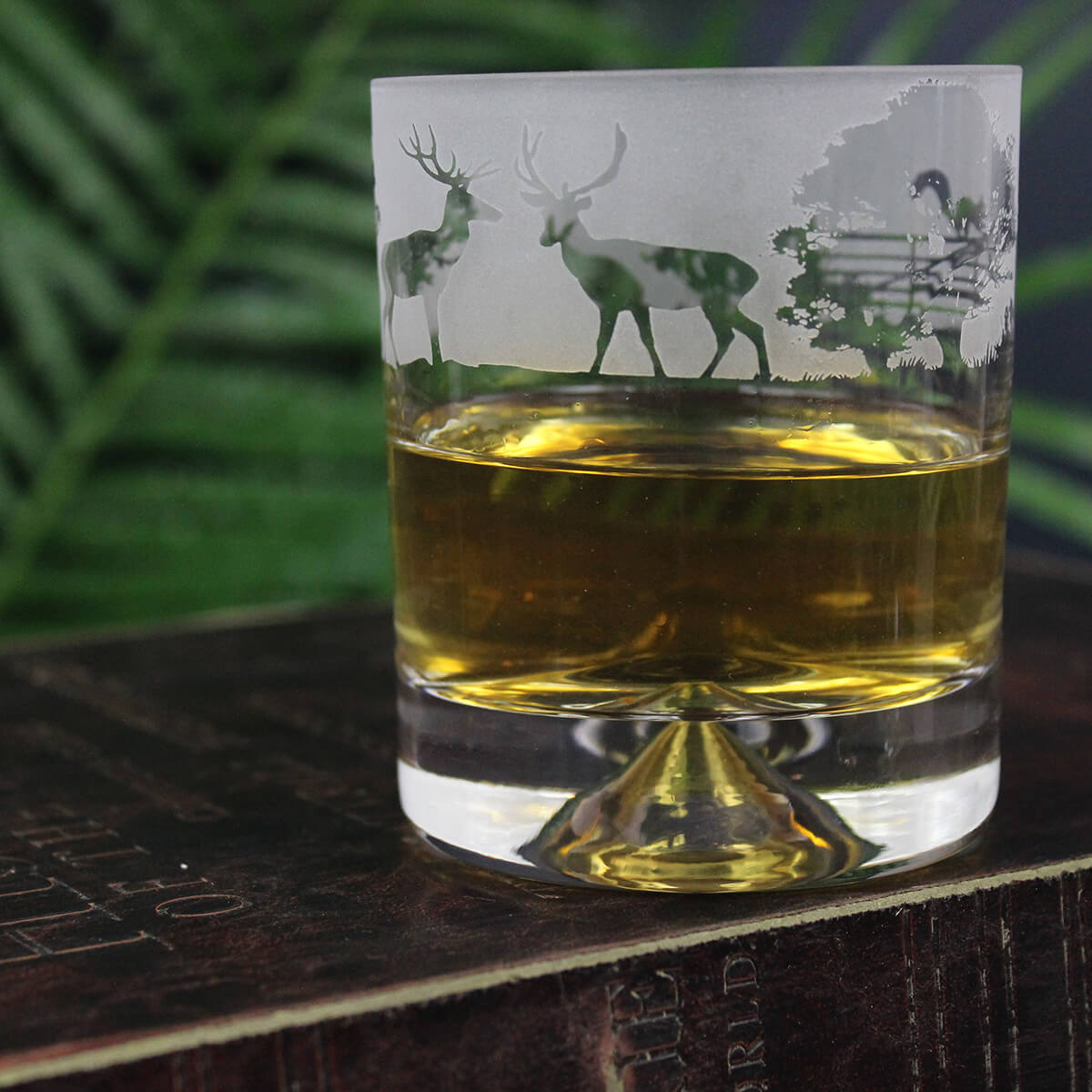 Woodland Whisky Glass Tumbler