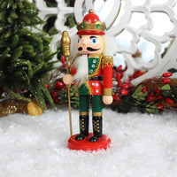 Thumbnail for Small Wood Nutcracker Ornament
