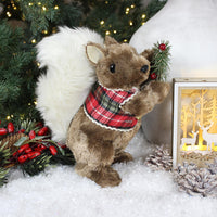 Thumbnail for Sammy Squirrel with Wreath Standing Ornament