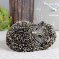 Thumbnail for Spike Resting Hedgehog Frith Bronze Sculpture
