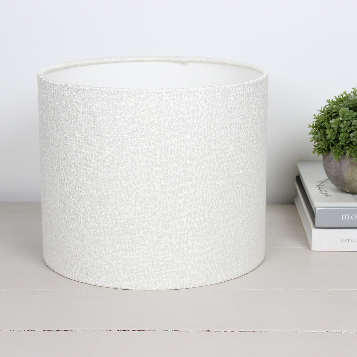 Serpa Ivory Drum Lampshade