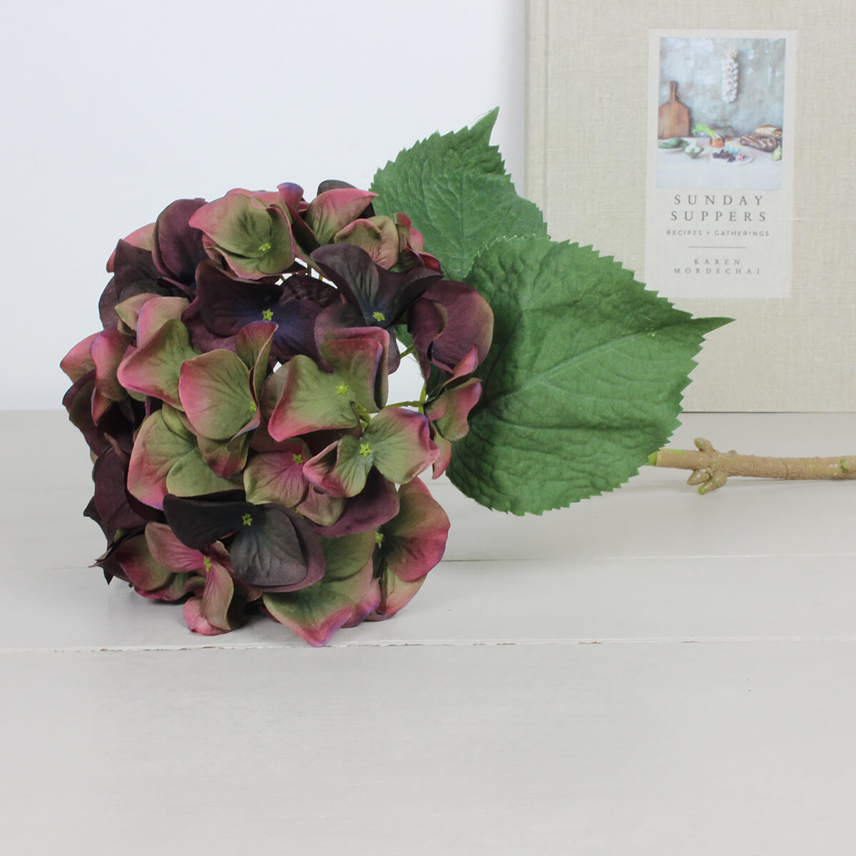 Fig and Olive Hydrangea Stem