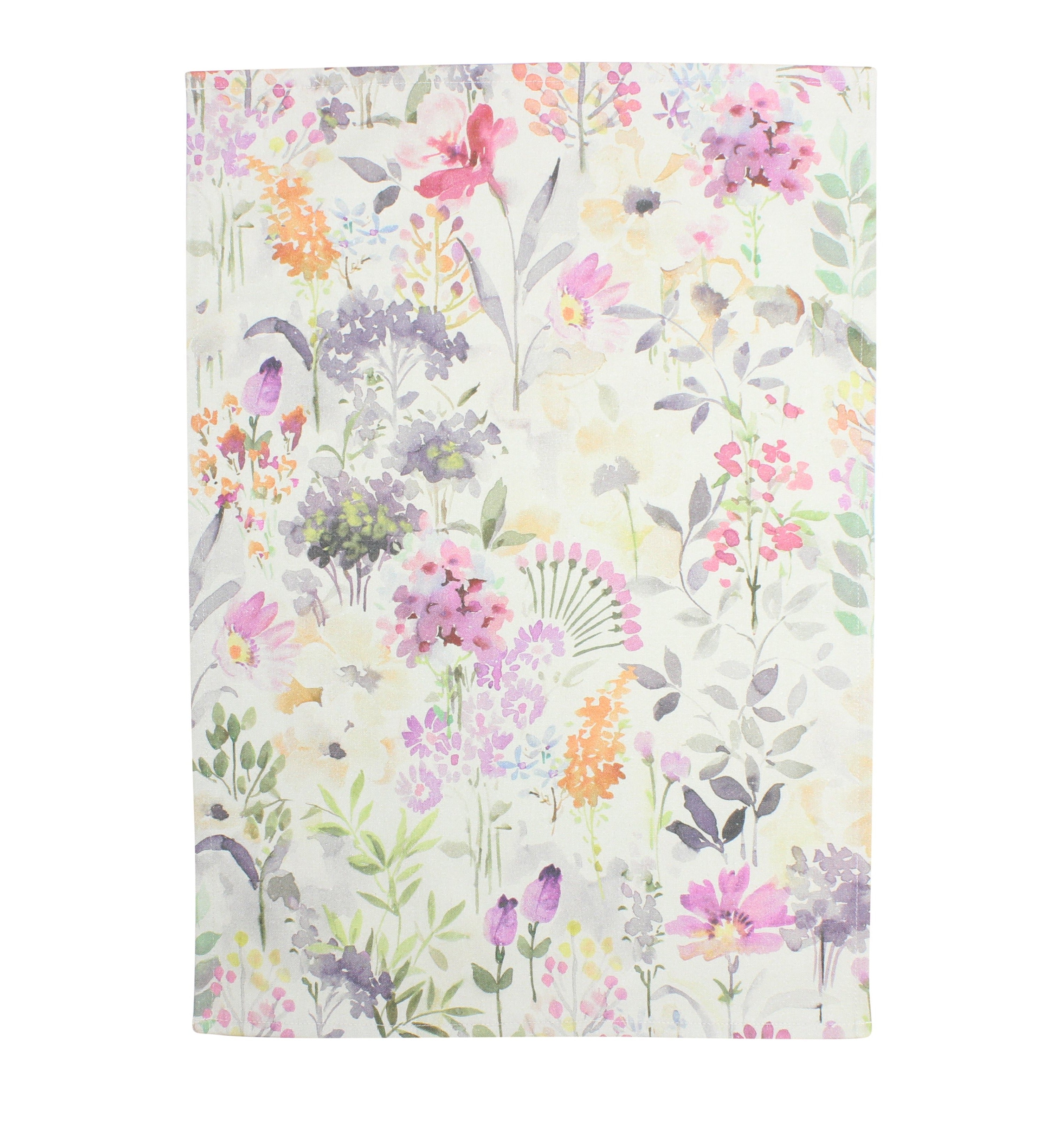 Lavender Wild Flower Tea Towel