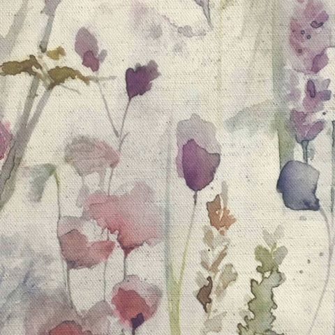 Ilinizas Poppy Natural Curtains