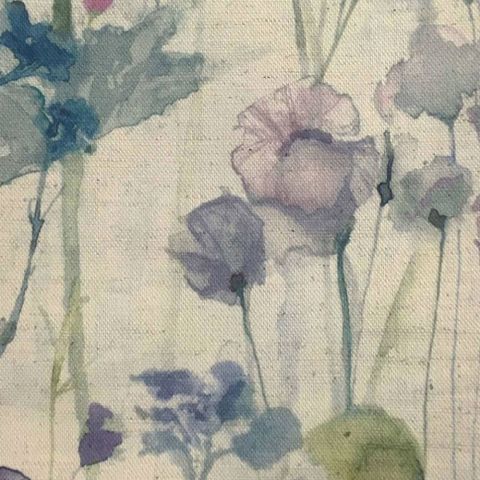 Ilinizas Violet Natural Roman Blind