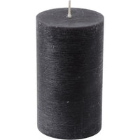 Thumbnail for Libra Metallic Black Pillar Candle 7x12cm