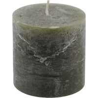 Thumbnail for Libra Metallic Green Pillar Candle 7x12cm