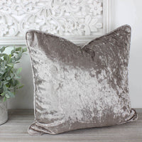 Thumbnail for Bling Linen Crushed Velvet Cushion