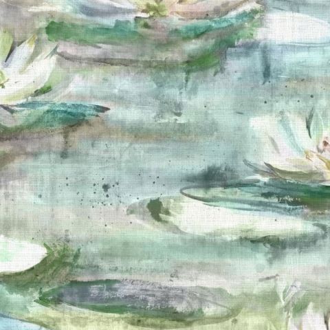 Perdita Sage Roman Blind