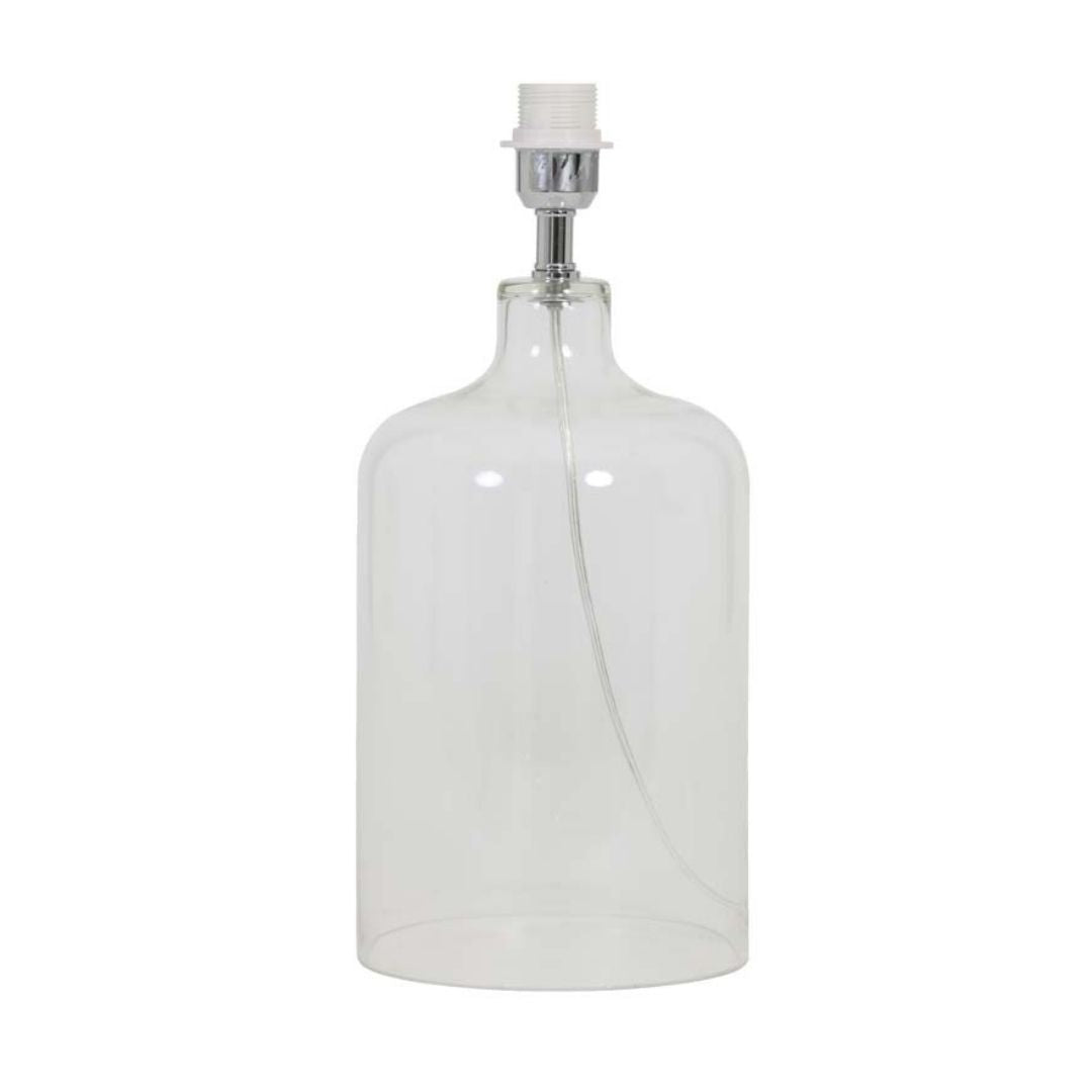 Pienza Clear Glass Lamp Base