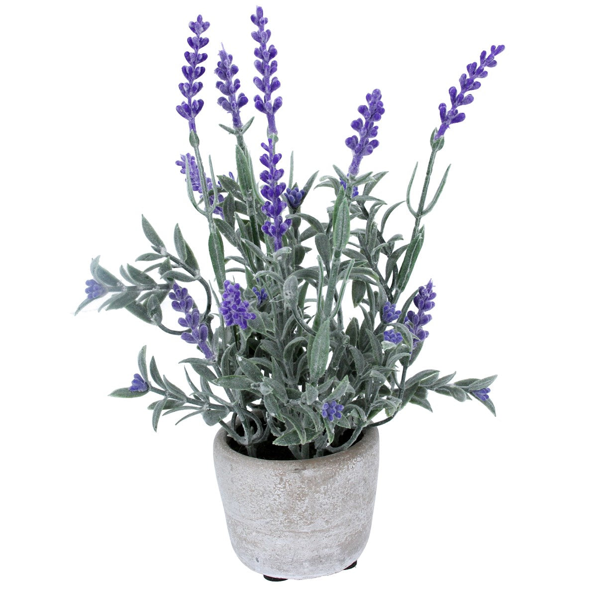 Faux Potted Lavender Plant