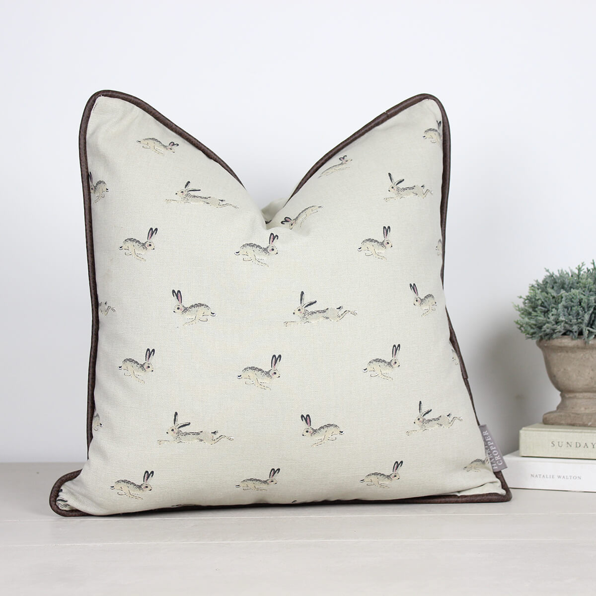 Hare Sophie Allport Fabric Cushion