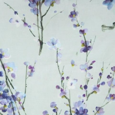 Seville Violet Duck Egg Roman Blind