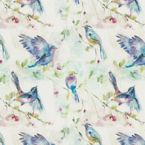 Spring Flight Roman Blind