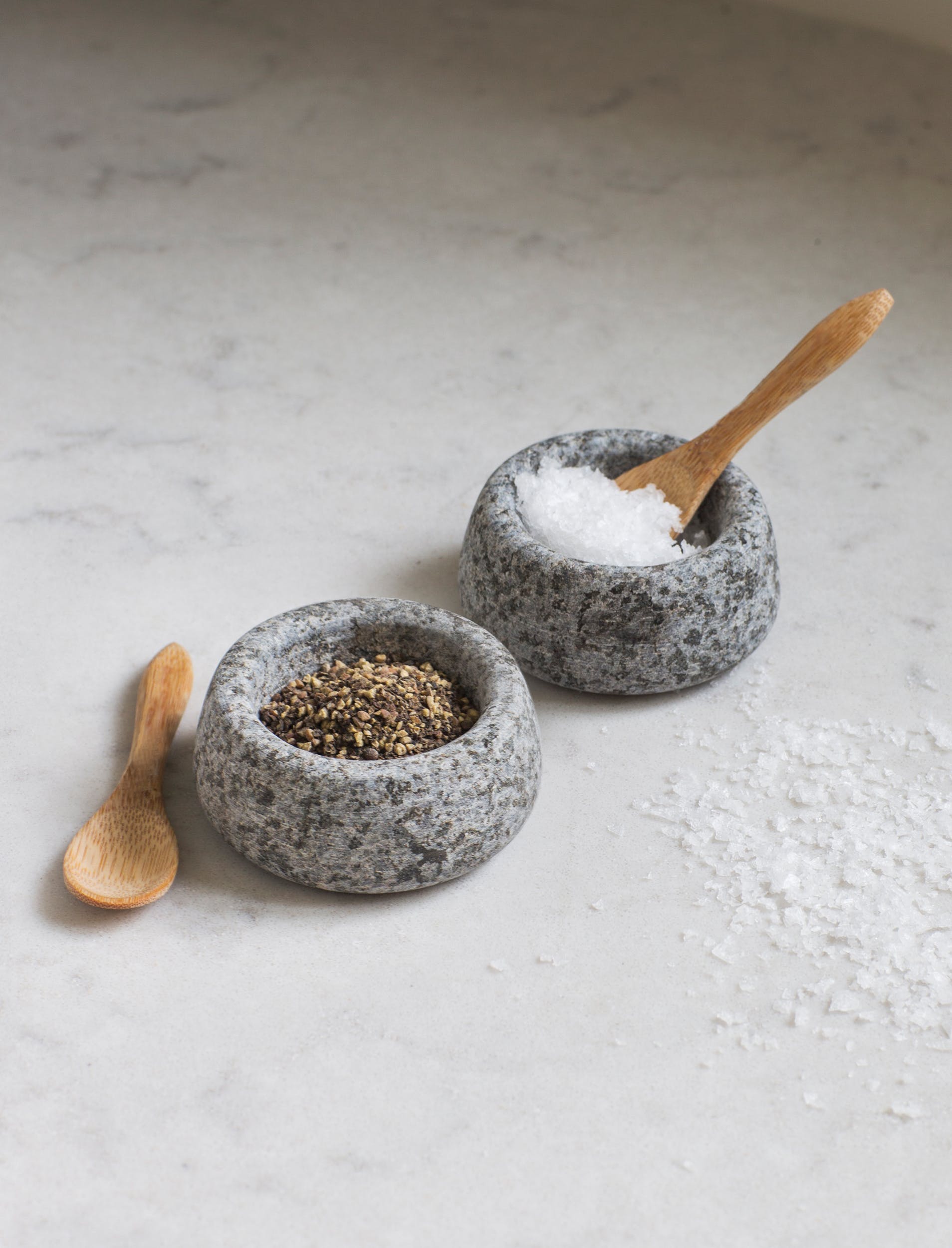 Granite Salt and Pepper Sets