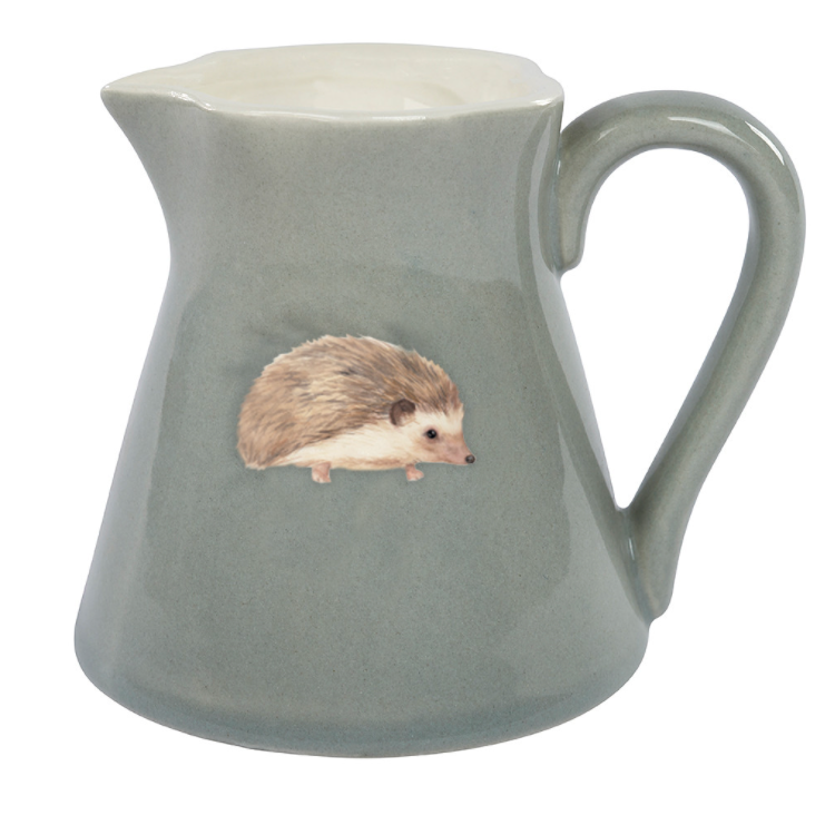 Mini Embossed Hedgehog Jug